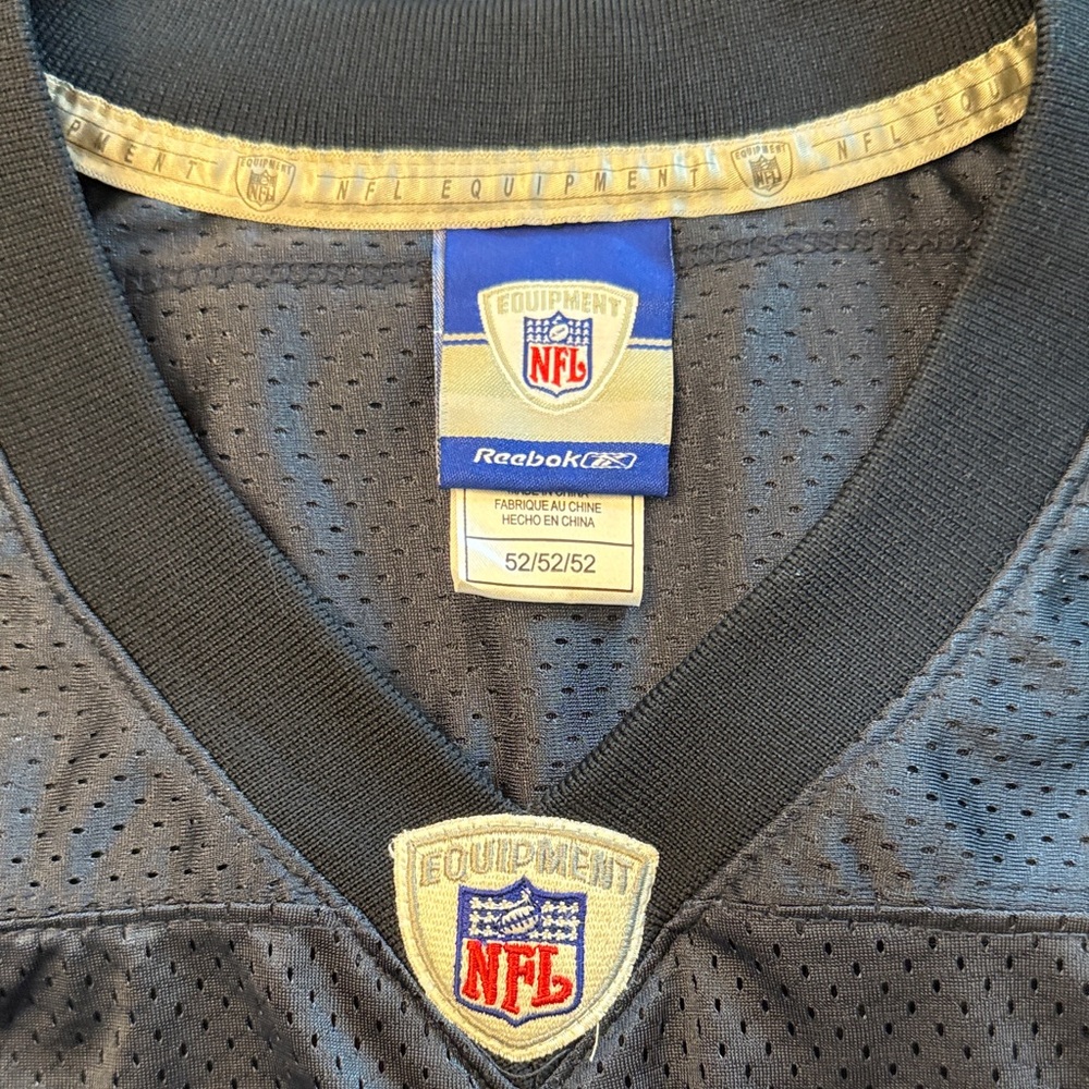 Reebok Black NFL Jersey